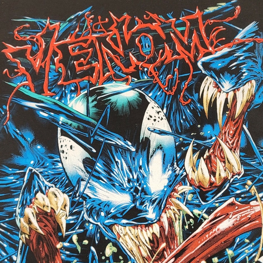Vintage Marvel Mad Engine VENOM T-shirt Size: Adult Medium Rare! NEW Deadstock! - Picture 3 of 8